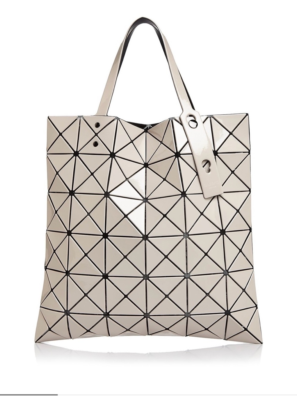 Bao Bao Issey Miyake Lucent Tote Beige Matte